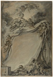 Diplom zednářů z Bordeaux od François Boucher