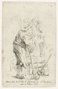 Tři rolníci od François Boucher