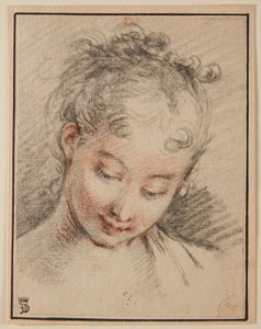 Hlava dívky od François Boucher