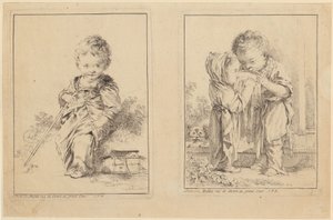 Malý Savojský a malí pijáci mléka [dvě desky] od François Boucher