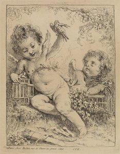 Holubice v kleci od François Boucher