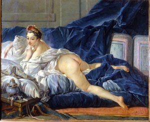 Odaliska. Obraz Francoise Bouchera (1703 - 1770) od François Boucher