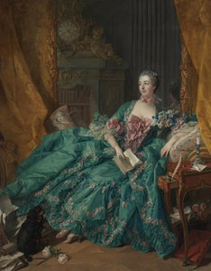 Madame de Pompadour od François Boucher