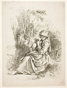 Selka se džbánem od François Boucher