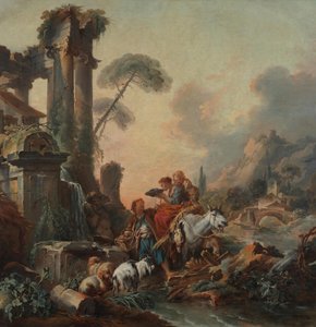 Odpočinek u studny od François Boucher