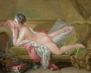 Dívka v klidu od François Boucher