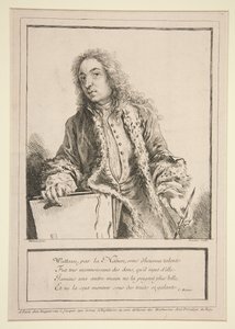 Autoportrét od Antoina Watteaua od François Boucher