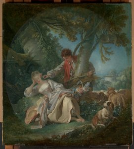 Přerušený spánek od François Boucher