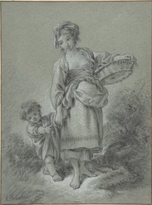 Žena a chlapec