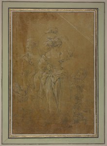 Dvě venkovanky se dvěma chlapci od François Boucher