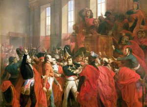 Bonaparte a Rada pěti set v St. Cloud, 10. listopadu 1799, 1840 (detail 50509)