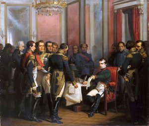 Abdikace Napoleona ve Fontainebleau dne 11. dubna 1814