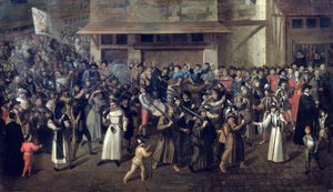 Procesí Svaté ligy, c.1590-93