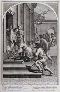 Ilustrace ze „Života sv. Bruna, zakladatele řádu Chartreux“ Paříž 1660. podle obrazů Eustache Le Sueur a rytiny Fran Sois Chauveau ©UIG/Leemage od Francois Chauveau