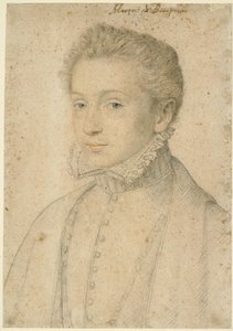 Portrét Henriho de Bourbon, markýze des Beaupréau od François Clouet