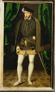 Henri II., francouzský král ... od François Clouet