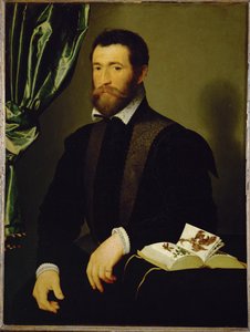 Pierre Quthe, přítel Francoise Cloueta, humanista a lékárník ... od François Clouet