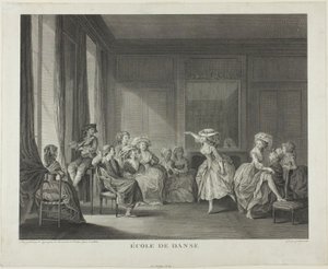 Taneční škola od Francois Dequevauviller