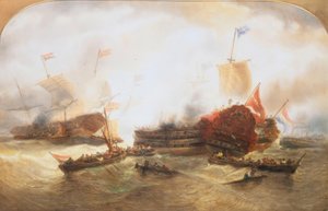 Bitevní loď od Francois Etienne Musin