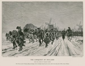 Dobytí Holandska od Francois Flameng