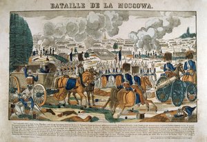 Bitva u Borodina, Rusko, 7. září 1812, c1835