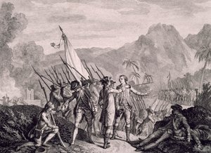Francouzské dobytí Tobaga od Francois Godefroy