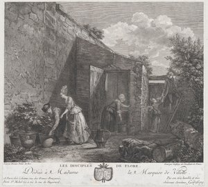 Učedníci Flory, 1778. od Francois Godefroy