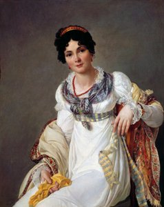 Portrét ženy od Francois Henri Mulard