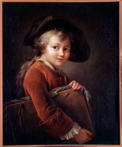 Mladý žák Malba podle Francoise Huberta Drouaise (1727-1775) 18. stol.