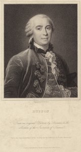 Portrét Georges-Louis Leclerc, hrabě z Buffonu od Francois Hubert Drouais