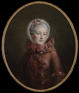 Portrét princezny Natalyi Petrovna Galitzine 1741-1837, 1760 od Francois Hubert Drouais