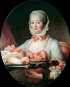 Portrét markýze de Pompadour 1721-1764, c. 1763. od Francois Hubert Drouais