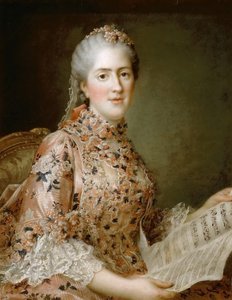 Francouzská princezna Sophie 1734-1782 od Francois Hubert Drouais