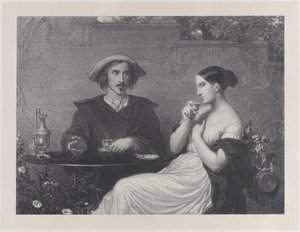 Kavárna, 1840. od Francois Joseph Aime de Lemud