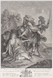 Rinaldo opouštějící Armidu, 1720-62.