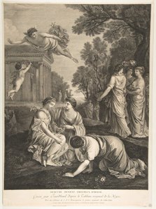 Merkur a Herse.n.d. od Francois Jourd