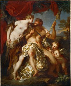 Herkules a Omfalé... od François Lemoyne