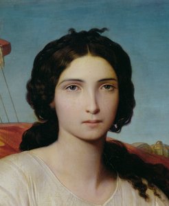 Esther jako Odaliska, detail, 1844