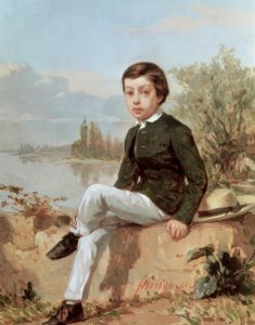Portrét Jacquese Larguiera (1844-1907)