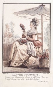 Pan z kytic, 1786 od Francois Louis Joseph Watteau