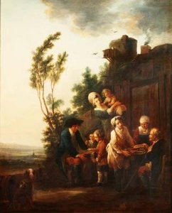 Pedlar od Francois Louis Joseph Watteau