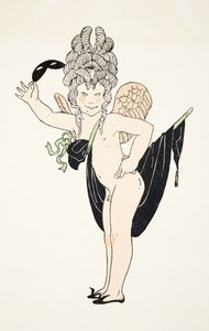 Cherubín z Personages de Comedie, hospoda. 1922 (tisk šablony) od Francois Louis Schmied