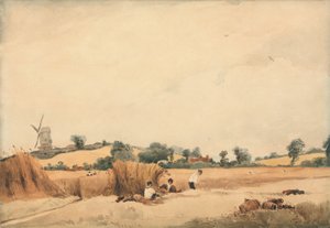 Sklizeň od Francois Louis Thomas Francia