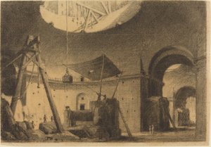 Oprava kopule od Francois Marius Granet
