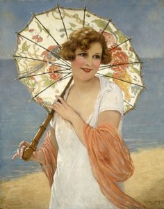 Slunečník (olej na plátně) od Francois Martin Kavel