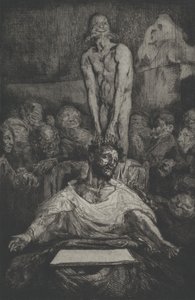 Diablerie, 19. století. od Francois Nicolas Chifflart
