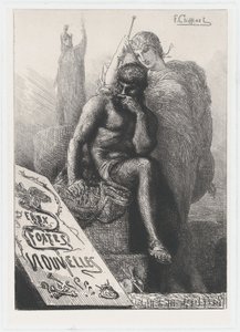 Nové silné vody, 1876. od Francois Nicolas Chifflart