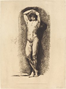 Mužská akademie od Francois Nicolas Chifflart