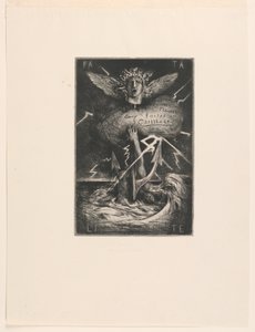 Titulní strana pro "Dvanáct leptů" od Francois Nicolas Chifflart