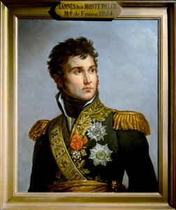 Portrét Jeana Lannese, vévody z Montebella (1769-1809) marechal impéria Kopie Volpeliere z Lannesovy stopy od Gerarda - Paříž - Musee de l